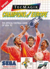 Champions of Europe PAL Sega Master System PAL box art